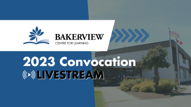 2023 Convocation Graphic for Bakerview Centre for Learning