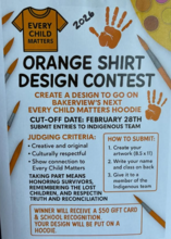 Orange Shirt Design Contest